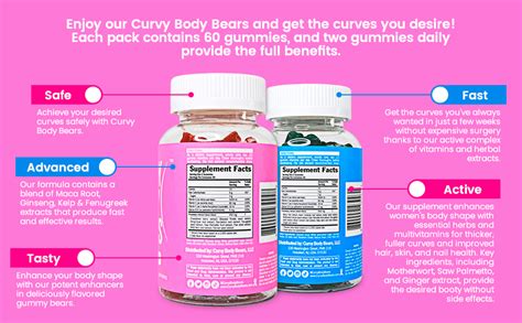 curvy body bears reviews|booty vitamins.